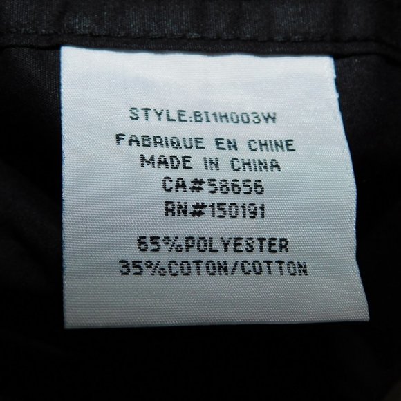 Majesty Mens L 16-16.5 Black Button Down Shirt - Picture 10 of 11